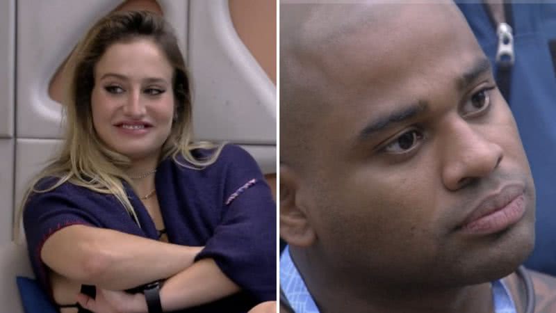 BBB23: Bruna promete perturbar Cezar no quarto Deserto: "Vou fazer muito barulho" - Reprodução/TV Globo