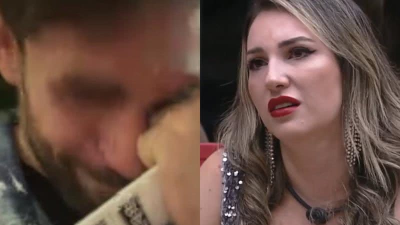 BBB23: Cara de Sapato cai no choro ao falar com Amanda pela primeira vez - Reprodução/Instagram e Reprodução/TV Globo