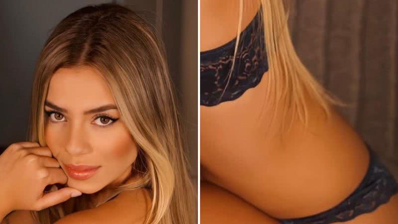 A ex-BBB Key Alves ousa com lingerie de renda e incendeia nas redes sociais: "Não tem" - Reprodução/Instagram