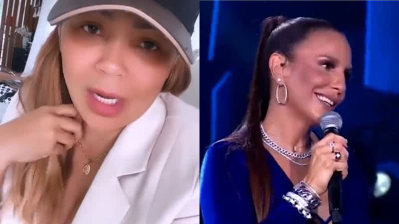 Fãs resgatam vídeo icônico de Ivete citando a mãe de Lexa - Reprodução/Instagram e Multishow