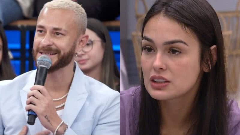 Ex-BBB Fred se antecipa e manda recado para Larissa: "Pra você" - Reprodução/ Globo