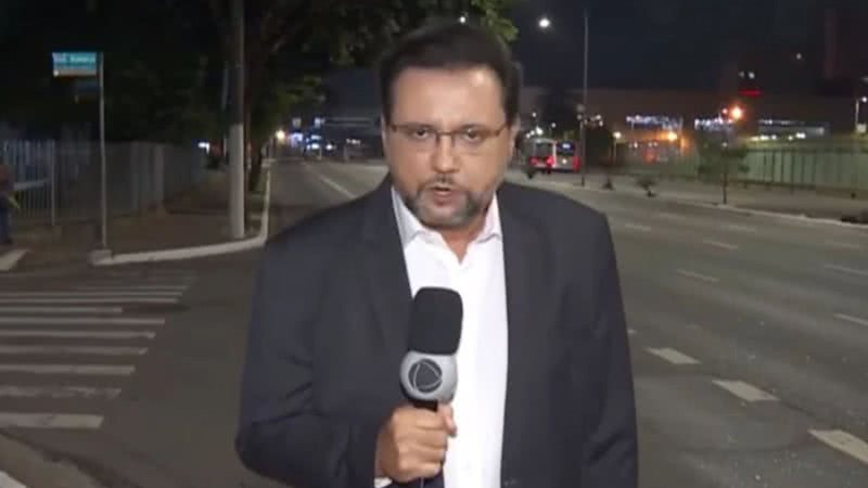 Geraldo Luís tomou uma grande punição na Record - Reprodução/Record