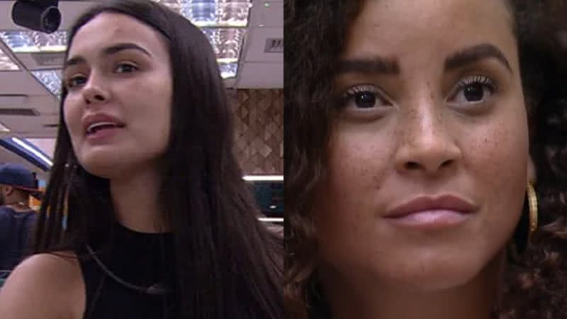 BBB23: Aliviada, Larissa festeja eliminação de Domitila - Reprodução/TV Globo