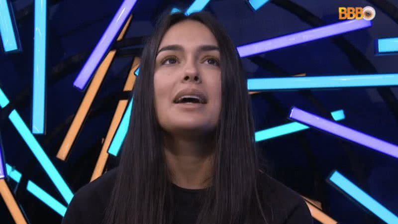 BBB23: No paredão, Larissa se desespera e implora por terceira chance: "Me ajudem" - Reprodução/Globo