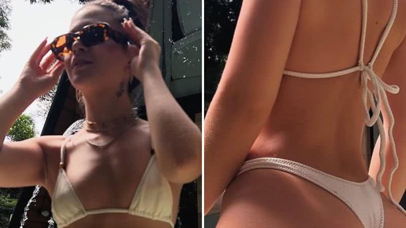 Mel Maia faz fio-dental desaparecer no bumbum e ostenta cinturinha de pilão: "Gata" - Reprodução/Instagram