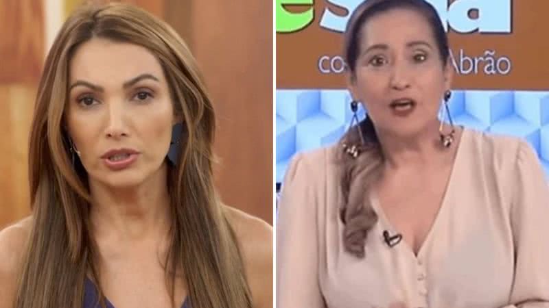 Patrícia Poeta exige retratação de Sonia Abrão após ser detonada: "Ataques gratuitos" - Reprodução/TV Globo/RedeTV