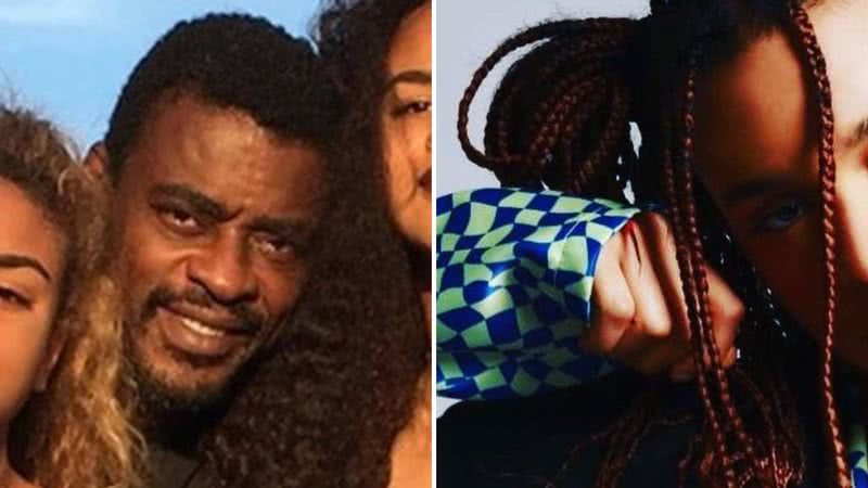 O cantor Seu Jorge celebra 17 anos da filha em sua rede social: "Luz da minha vida" - Reprodução/Instagram