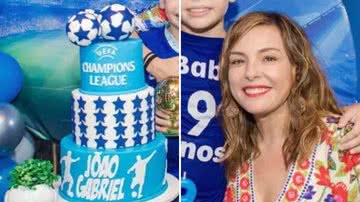 A atriz Regiane Alves celebra 9 anos do filho mais velho, João Gabriel, com festão luxuoso: "Feliz demais" - Reprodução/Instagram