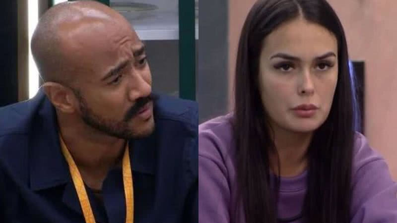 BBB23: Ricardo fica aos prantos ao refletir informação de Larissa: "Dói muito" - Reprodução/ Globo