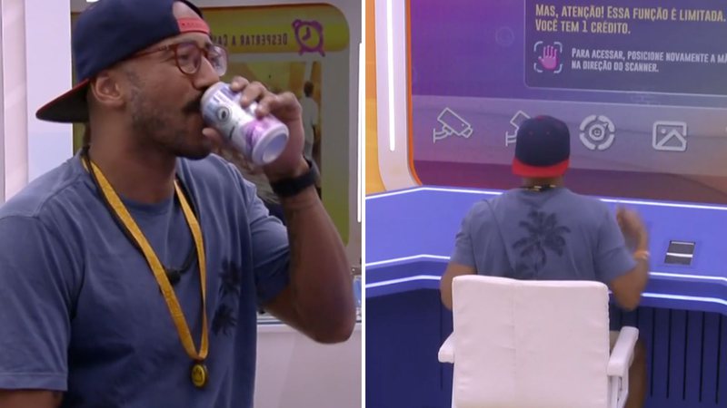 BBB23: Alface tem atitude controversa e ri da cara dos brothers: "Já fizeram comigo" - Reprodução/ TV Globo