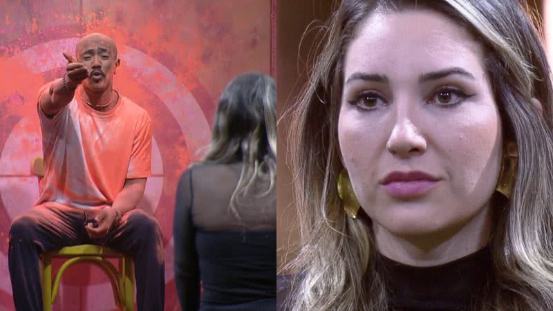 Ricardo rebateu Amanda ao ser apontado como agressivo no Jogo da Discórdia - Reprodução/Globo