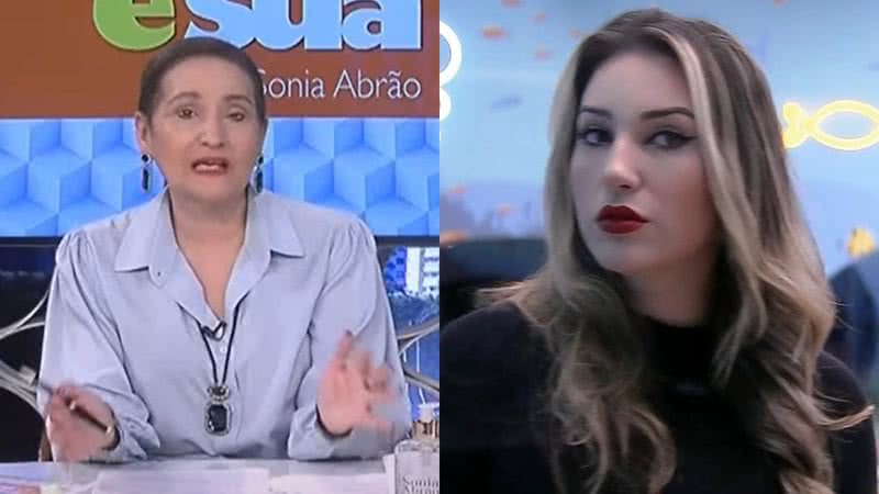 Sonia Abrão criticou a postura da Globo sobre Amanda Meirelles no BBB23 - Reprodução/RedeTV!/Globo