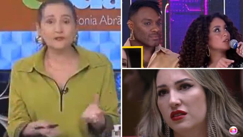 Sonia Abrão acusa Domitila e Fred Nicácio de desrespeitar vitória de Amanda: "Papelão" - Reprodução/RedeTV/TV Globo