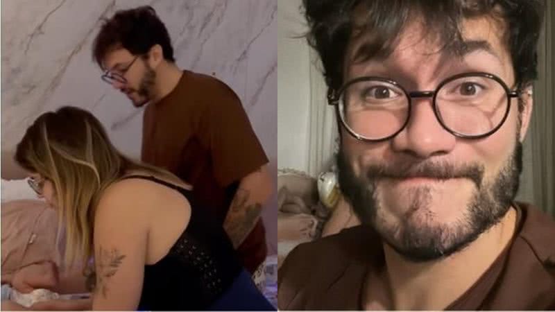 Viih Tube e Eliezer detalharam um momento com Lua - Reprodução/Instagram