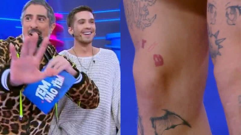 João Guilherme gera revolta após tirar a calça em programa da Globo: "Pelado" - Reprodução/ Globo