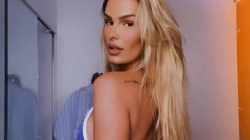 De biquíni, Yasmin Brunet empina bumbum e exibe tatuagem íntima: "Pedaço do céu" - Reprodução/ Instagram