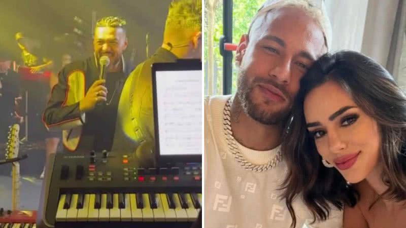 Belo aceita pedido de Neymar e faz serenata para Bruna Biancardi: "Mudou a vida dele" - Reprodução/Instagram