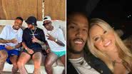 Militão curte Ibiza com Neymar após apagar fotos com Cássia Lourenço - Reprodução/Instagram