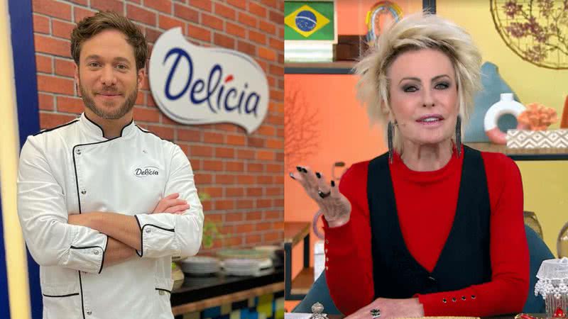 Dalton Rangel e Ana Maria Braga no 'Mais Você' - Reprodução/Instagram/TV Globo