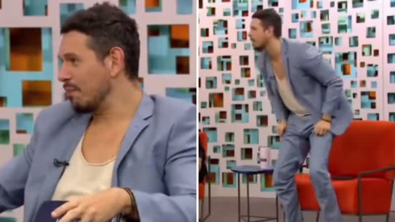 Oi? João Vicente revela que espiava homens no vestiário: "Fica com vontade" - Reprodução/GNT