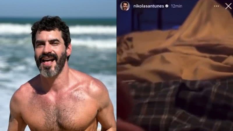 Nikolas Antunes publicou um vídeo íntimo sem querer nas redes sociais - Reprodução/Instagram