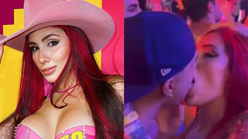 Rolou! Recém-solteira, Alicia X é flagrada beijando influenciador famoso - Reprodução/ Instagram