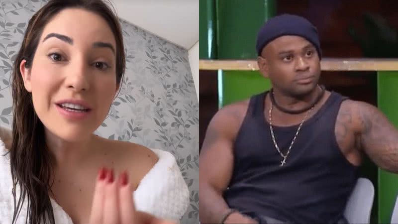 Amanda Meirelles mandou uma indireta a Cezar Black - Reprodução/Instagram/Record