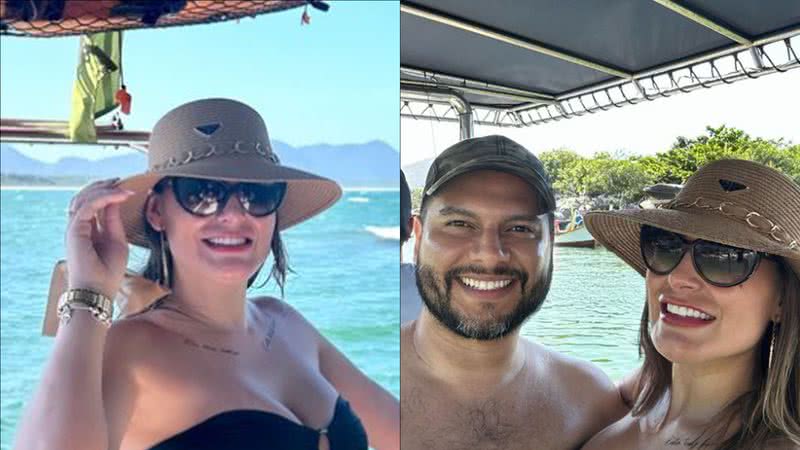 Reataram? Divorciados, Andressa Urach curte viagem em família com ex-marido - Reprodução/Instagram