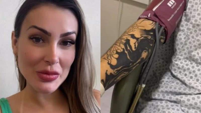 Filho de Andressa Urach é internado e passa por cirurgia: "Confio no médico" - Reprodução/ Instagram