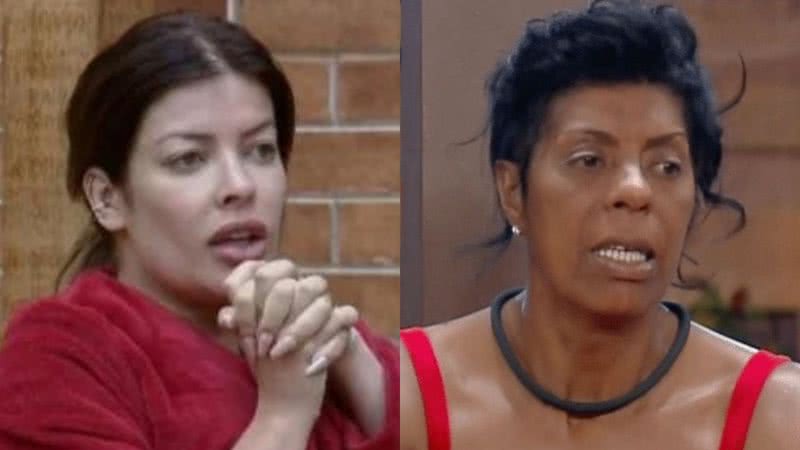 Márcia Fu e Jaquelline bateram boca em A Fazenda 15 - Reprodução/Record