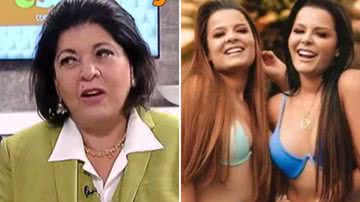 Roberta Miranda expõe mágoa de Maiara e Maraisa: “Nós não somos amigas” - Reprodução/RedeTV/Instagram