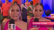 Susana Vieira deu detalhes de uma gravação na Globo - Reprodução/Globo