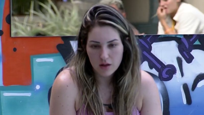 BBB23: Era mentira! Após garantir solteirice, Amanda confessa que é comprometida: "Não entendi" - Reprodução/TV Globo