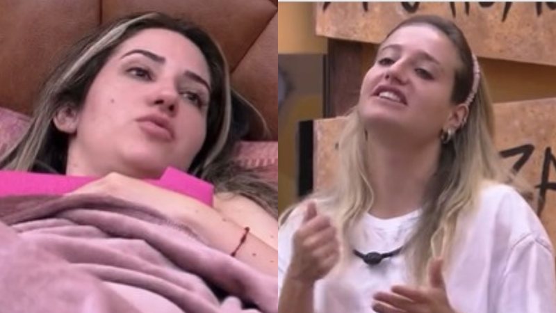 BBB23: Climão! Amanda perde a linha com Bruna Griphao: "Não aguento" - Reprodução/Globo