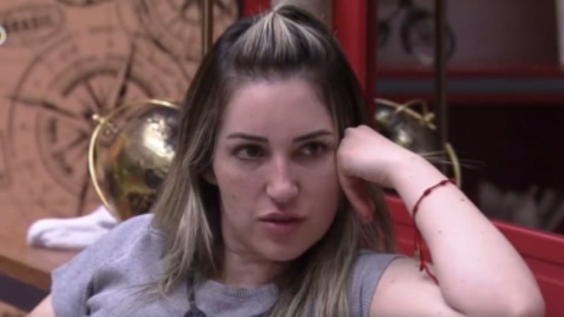 BBB23: Possivelmente agredida, Amanda se revolta contra brothers: "Ninguém tá preocupado comigo" - Reprodução/TV Globo