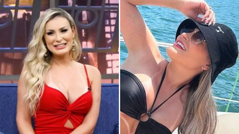 A modelo e ex-vice miss bumbum Andressa Urach anuncia perfil em site de conteúdo adulto: "Espero vocês lá" - Reprodução/Instagram/SBT