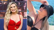 A modelo e ex-vice miss bumbum Andressa Urach anuncia perfil em site de conteúdo adulto: "Espero vocês lá" - Reprodução/Instagram/SBT