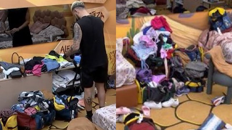 BBB23: Passou um furacão? Bagunça no Quarto Deserto assusta público - Reprodução/TV Globo