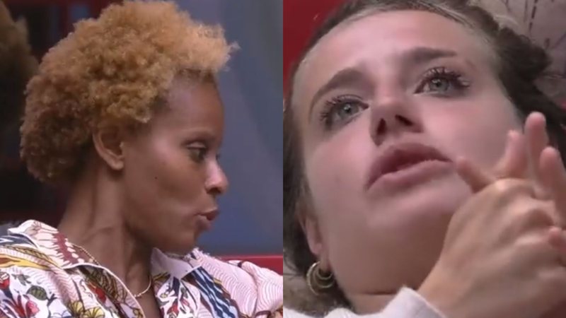 BBB23: Aline Wirley manda a real para Bruna Griphao sobre briga com sister: "Desorganizada" - Reprodução/Twitter