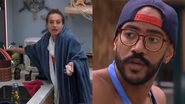 Bruna e Ricardo brigaram por comida no BBB23 - Reprodução/Globo