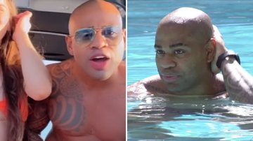 O enfermeiro Cezar Black entrega romance fora da casa e expõe jovem durante conversa na piscina: "Estou sentindo" - Reprodução/Globo