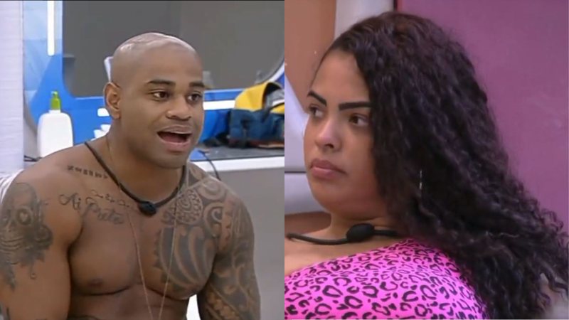 BBB23: Cezar se revolta com atitude de Paula e assume ranço de sister: "A mais cobra" - Reprodução/Twitter