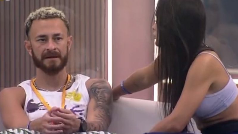 BBB23: Fred e Larissa traem Deserto e escolhem aliado para o Paredão - Reprodução/TV Globo