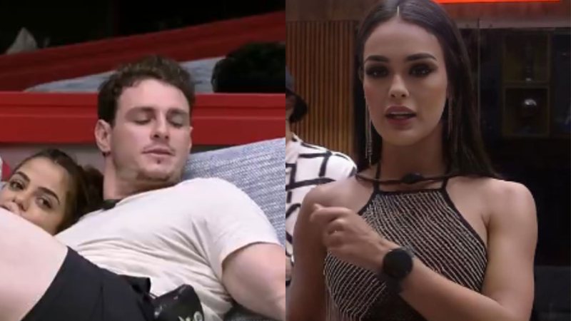 BBB23: Key Alves tem crise de ciúmes de Gustavo, novamente, e detona Larissa: "É p****" - Reprodução/Twitter