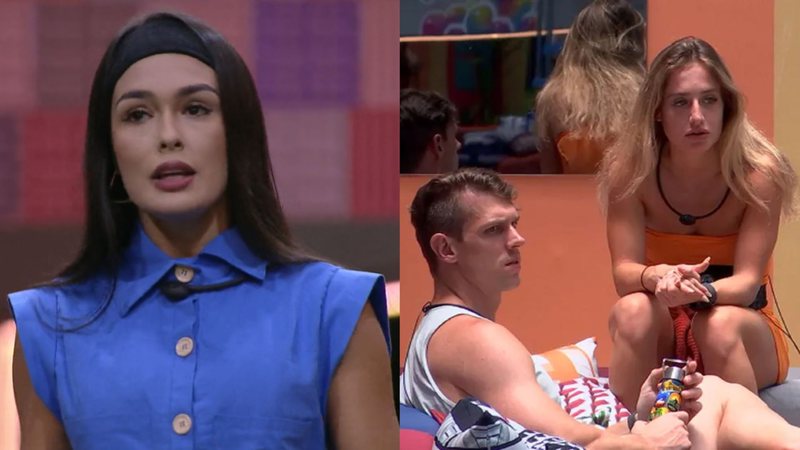 BBB23: Larissa expõe preocupação com amizade de Bruna e Cristian - Reprodução/TV Globo