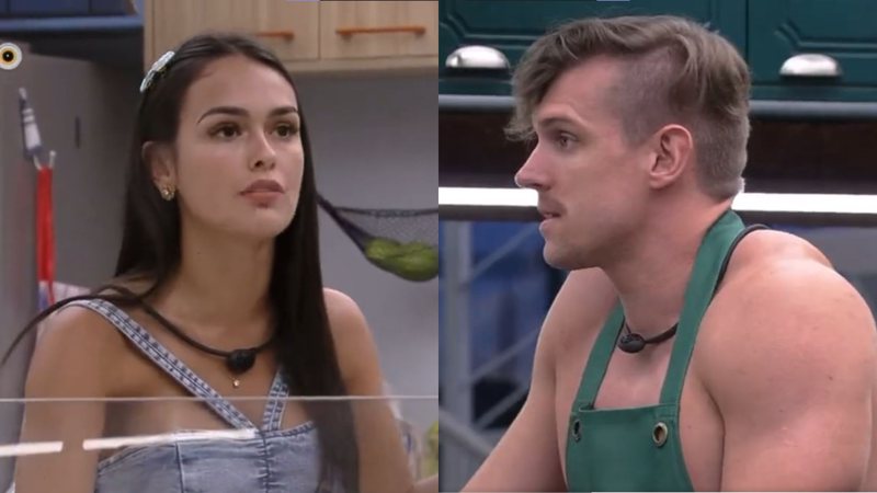 BBB23: Larissa tira satisfação com Cristian e promete briga no Jogo da Discórdia: "Motivo" - Reprodução/Twitter