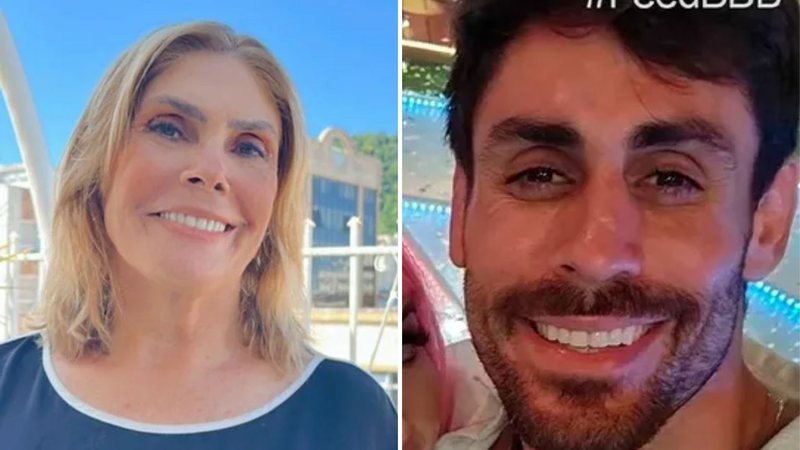 Mãe de Cara de Sapato, dona Wilma, vibra por atitude do lutador com uma sister no Big Brother Brasil 23: "Casal" - Reprodução/Instagram/Globo