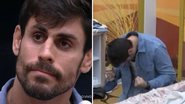 O lutador Cara de Sapato celebra sozinho e manda recado para Fred Nicácio após resultado de sétimo paredão do BBB23: "Torço muito" - Reprodução/Globo