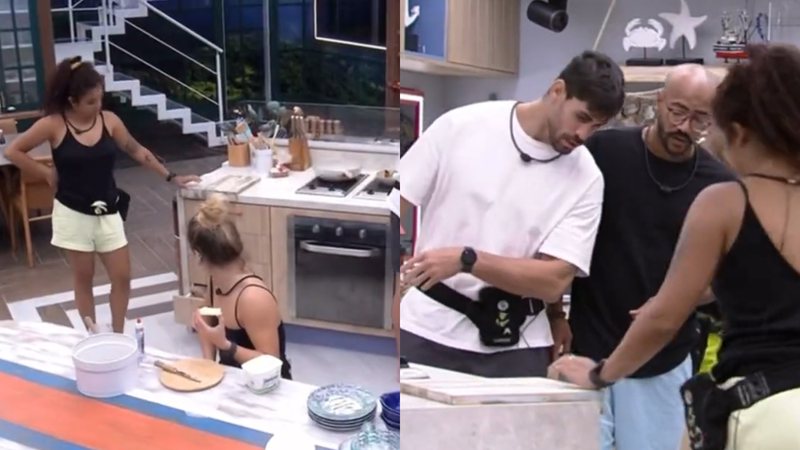 BBB23: Brothers encontram objeto nojento na gaveta da cozinha - Reprodução/TV Globo