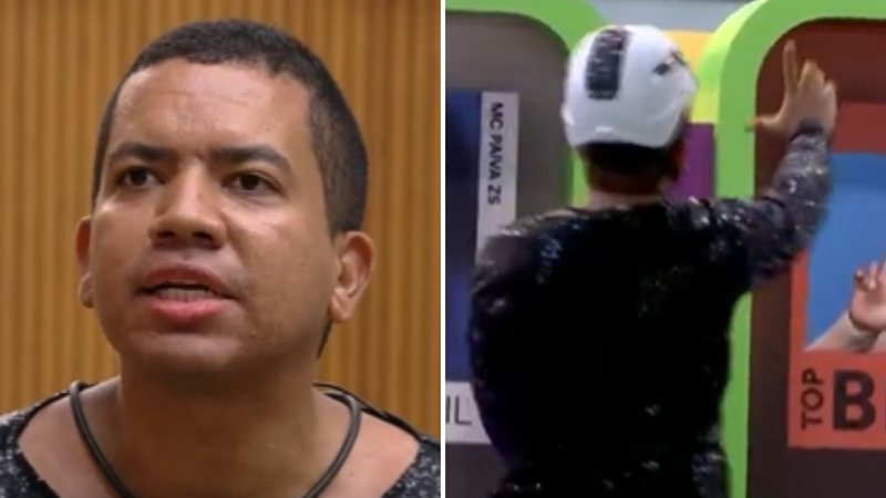 BBB23: Bruno corta Tadeu no Bate e Volta para fazer piada política e web detona: "Mico" - Reprodução/TV Globo